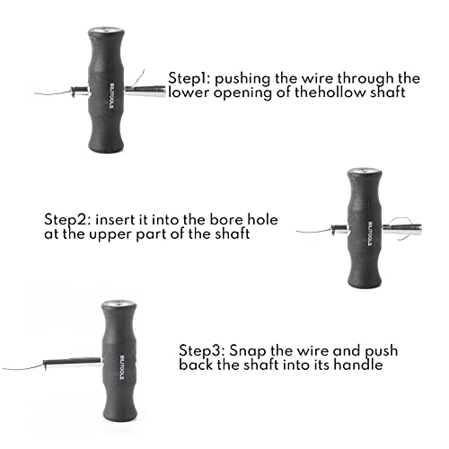 BILITOOLS 7-Piece Windshield Removal Tool Kit for Classic Vintage Car Windscreen Remover Set - Image 4