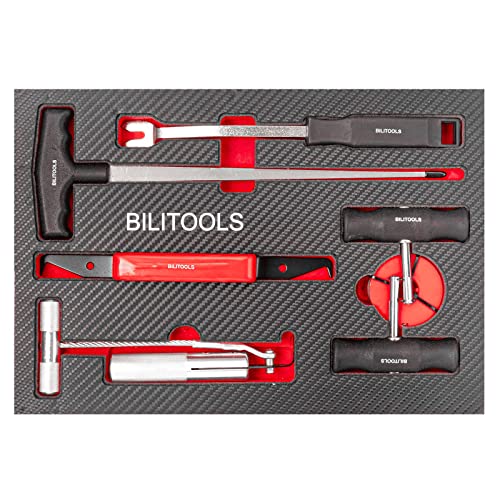 BILITOOLS 7-Piece Windshield Removal Tool Kit for Classic Vintage Car Windscreen Remover Set - Image 3