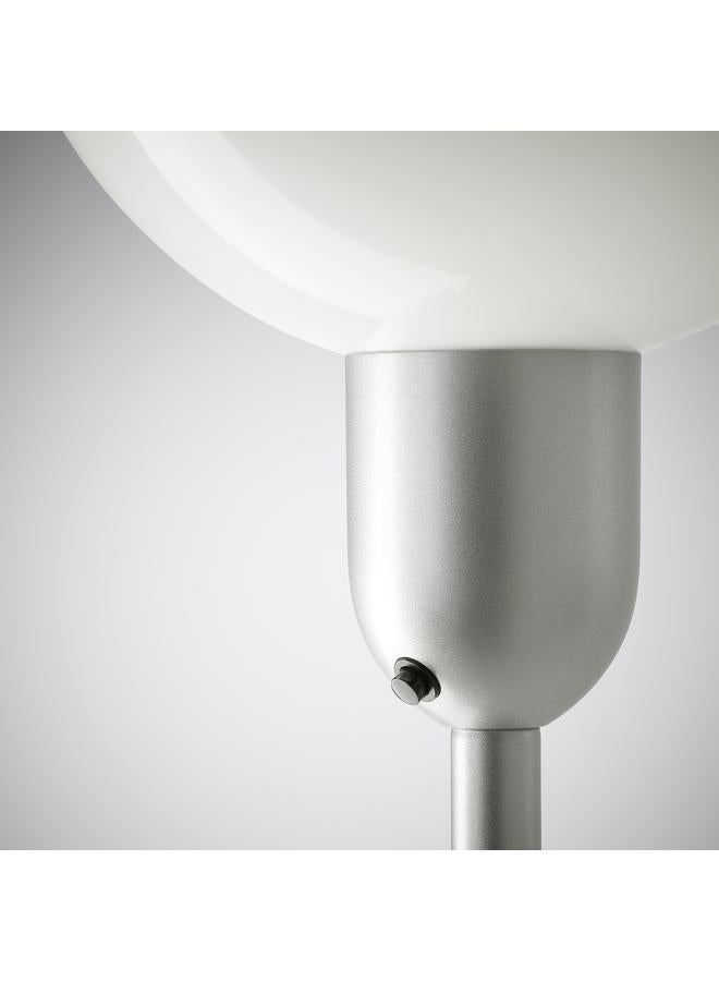 زبون مصباح أرضي للقراءة، فضي اللون/أبيض - Image 3