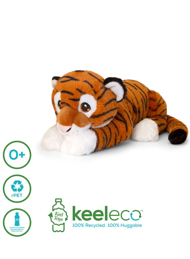 Keel Toys Keeleco Tiger 65cm | Soft Toy | Plush Toy | Gift for Kids and Adults - Image 2