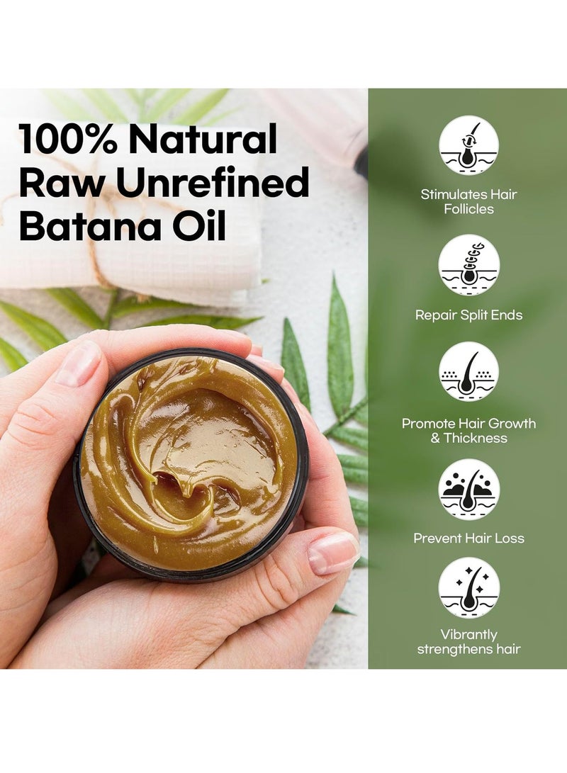 Hair Conditioner Batana Hair Cream Hair Care Deeply Moisturize Scalp and Replenish Hair Moisture to Make Hair Shine 120ml - Image 3