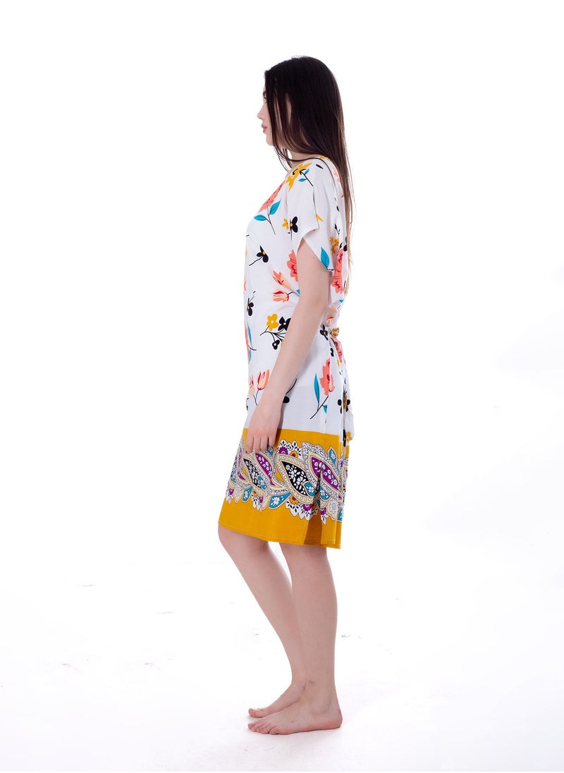 BEBO Women's short abaya with short sleeves  - Image 2