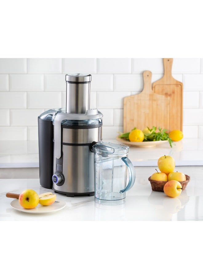 Grimmen Electric Fruit & Vegetable Juicer - 4 in 1 High-Speed Juice Blender for Smoothies, Cocktails, Milkshakes, Ice Crushing, Baby Food, Spices & Sauces - 1.5L Cold Press Juicer Machine  - Image 3