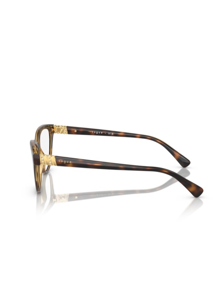 فوغ VOGUE VO 5517-B W656 S52 نظارات طبية للنساء هافانا داكنة - Image 2