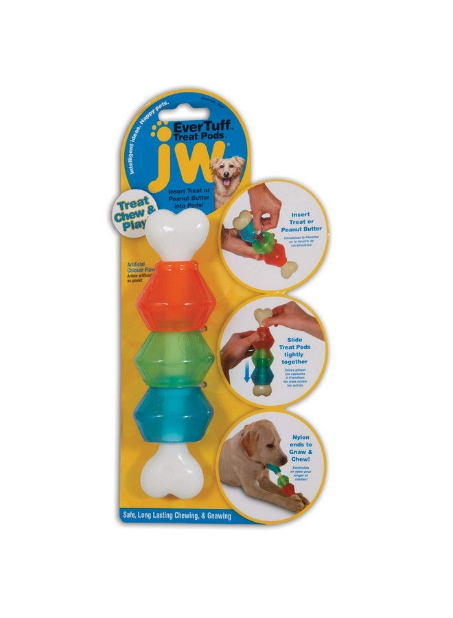 Pet Company Evertuff Nylon Treat Pod  Interactive Dogs Toy For Medium To Large Dog Breeds