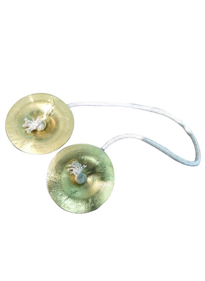 Aone India Aone India Brass Manjira - Small  - Image 2