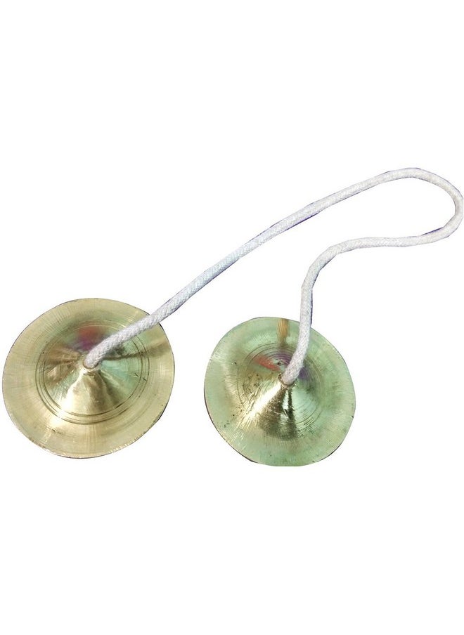 Aone India Aone India Brass Manjira - Small  - Image 1