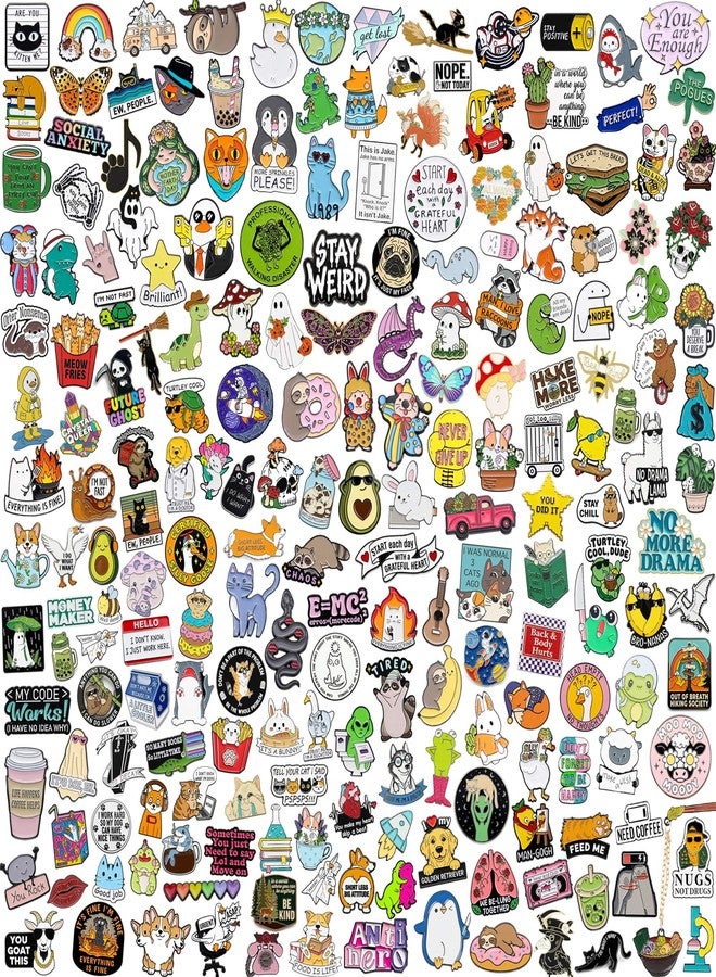 SINCCO 20/40/50 PCS Cute Enamel Pins Bulk, Funny Backpack Pins Aesthetic Lapel Badge Pins Set Assorted Enamel Brooch Pins for Backpacks, Hats, Bags, Landyards - Image 1