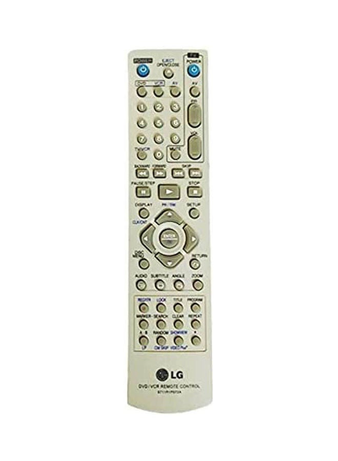 Remote Control For Dvd Lg White