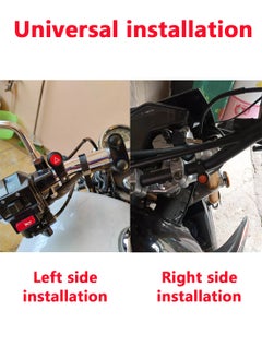 Generic Motorcycle Handlebar Switch for Turning Lights Double flash - 100% aluminum Waterproof 48V ON/OFF Control Switch for Scooter and Electric Bike - Fits 7/8 22-23mm Handlebars  - Image 4