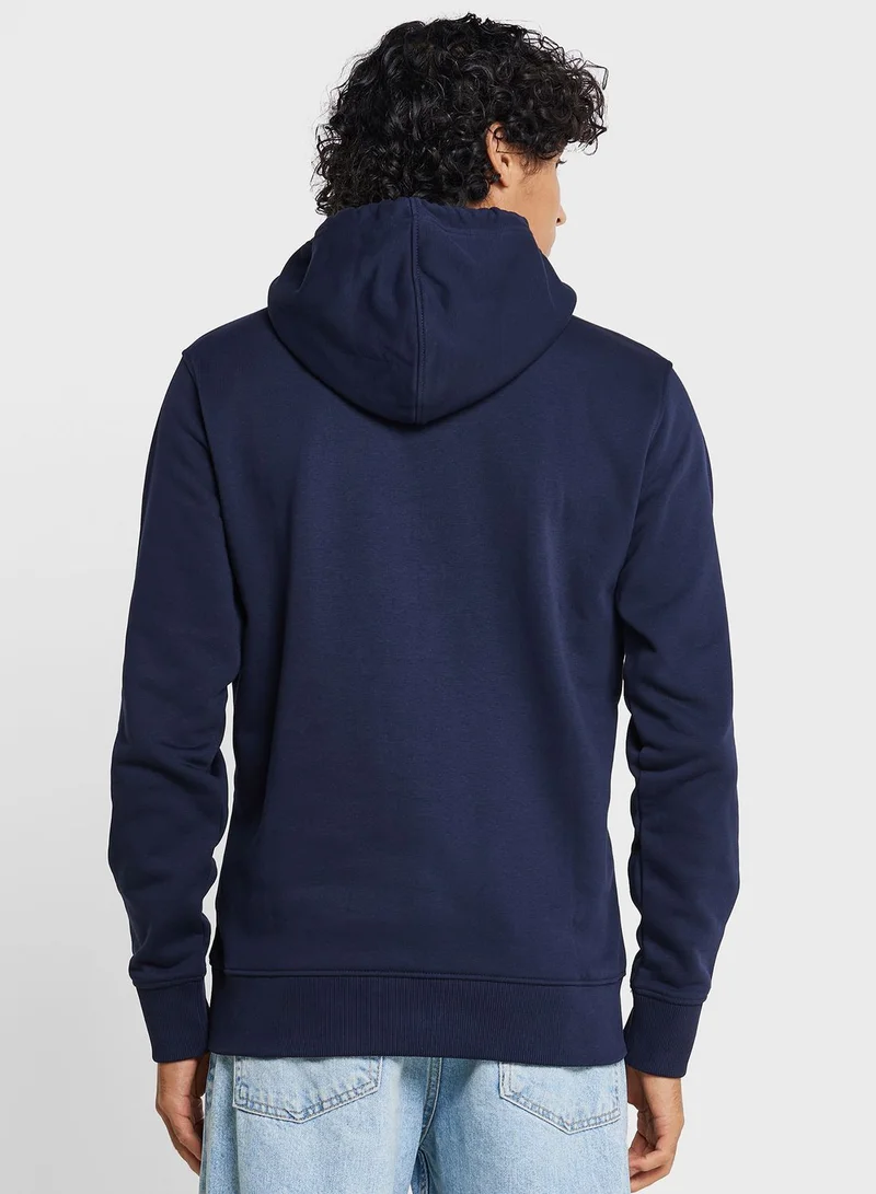 Calvin Klein Jeans Embroidered Badge Hoodie