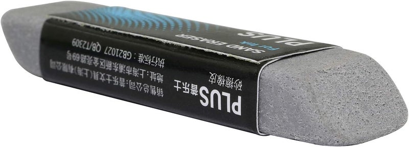 RuiLing 2-Pack Sand Eraser for School Stationery Office Correction Supplies,Double Head Remove Ink/Pencil Markings,Sand and Rubber Particles for Erasing Ballpoint/Fountain Pen - Image 3