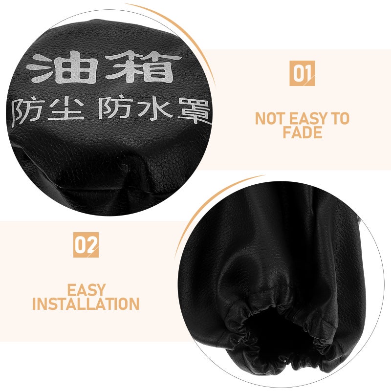 Universal Cap Cover Gas Cap Cover For Trucks Replacement Cap Automotive Cap Fixing Gasoline Cover For Car - Image 2