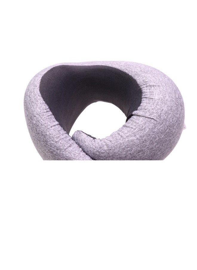 SMART HOME - Soft Adjustable Neck Pillow, Head Support Travel Pillow, U Shape Travel Pillow for Travel Car Home Office Memory Foam Travel Neck Pillow 23X23X12CM - Image 1