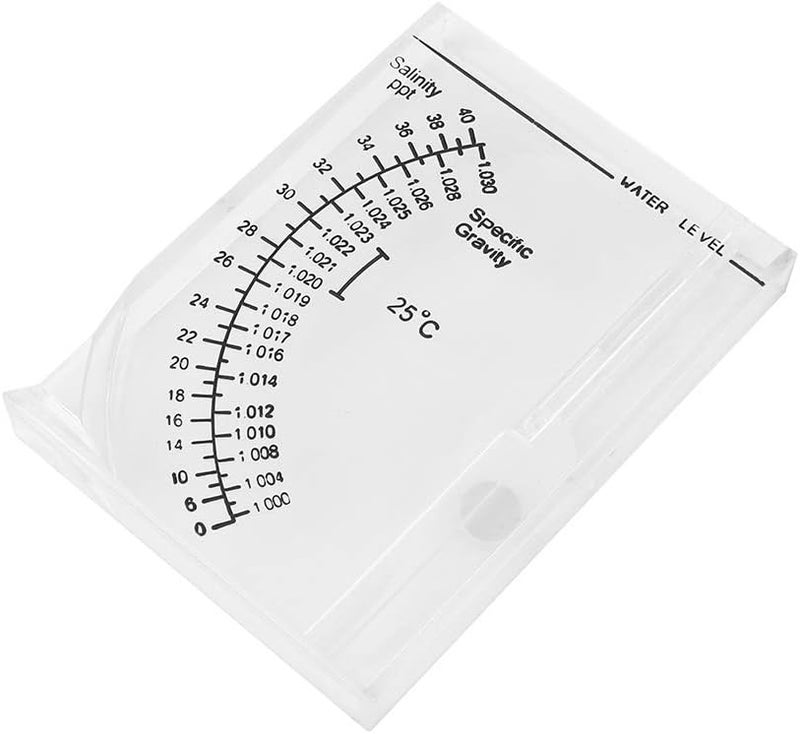 RiToEasysports Salt Water Hydrometer, Precise and Easy Testing Seawater Salinity Meter Square Design for Saltwater Aquarium Owners, Marine Fish Keepers, and Home Aquarists - Image 2