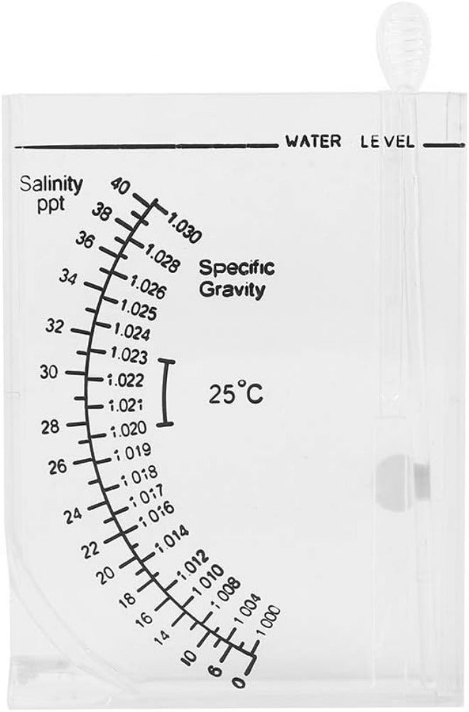 RiToEasysports Salt Water Hydrometer, Precise and Easy Testing Seawater Salinity Meter Square Design for Saltwater Aquarium Owners, Marine Fish Keepers, and Home Aquarists - Image 4