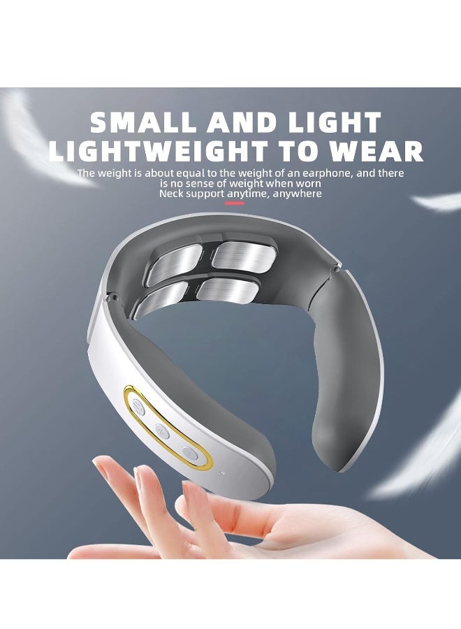 Neck Massager Relief Electric Portable Neck Massager Cervical Spine Massager Neck Relax Pain Relief Device for Women Men Gift - Image 5
