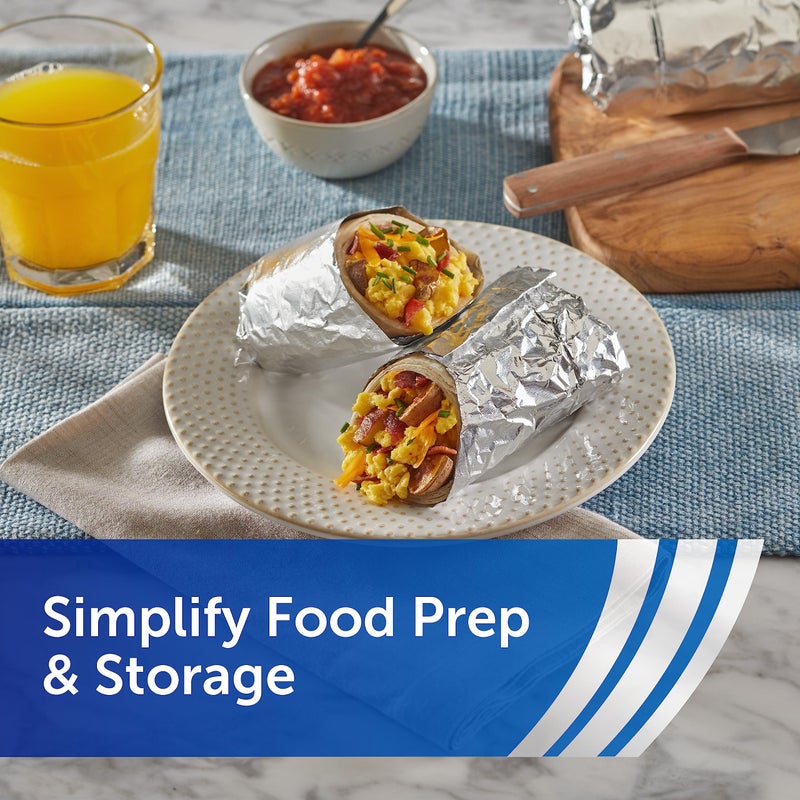Reynolds Wrap Pre-Cut Pop-Up Aluminum Foil Sheets, 14 x 10.25 Inches, 50 Sheets (Pack of 5), 250 Total - Image 4