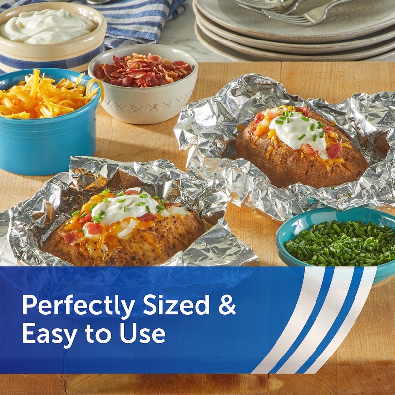 Reynolds Wrap Pre-Cut Pop-Up Aluminum Foil Sheets, 14 x 10.25 Inches, 50 Sheets (Pack of 5), 250 Total - Image 5