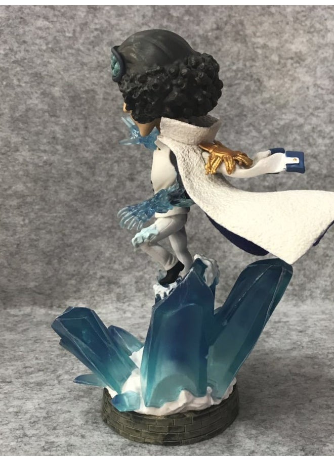 One Piece One Piece Three Admirals KUZAN Action Figure Decorative Resin Sculpture Home Decor Statue, Art Figurine Home Ornament Decoration for Office, Living Room, Bedroom, Book Shelf, TV Cabinet, Desktop  - Image 3