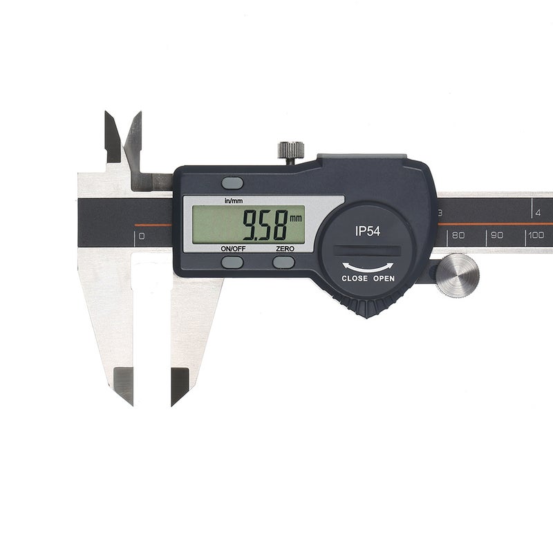 Digital Stainless Steel Caliper mm/inch LCD Display Vernier Caliper IP54  Waterproof - Image 1