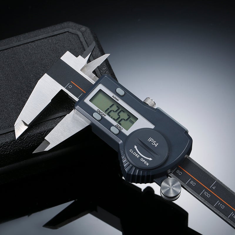 Digital Stainless Steel Caliper mm/inch LCD Display Vernier Caliper IP54  Waterproof - Image 2