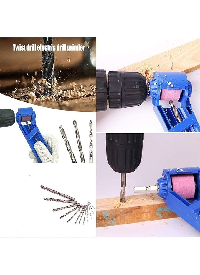 NIKTION Portable Drill Bits Sharpner Grinding Tool And Polishing Sharpening Tool Used for IronBased Drill Bits Size 20125mm  - Image 5