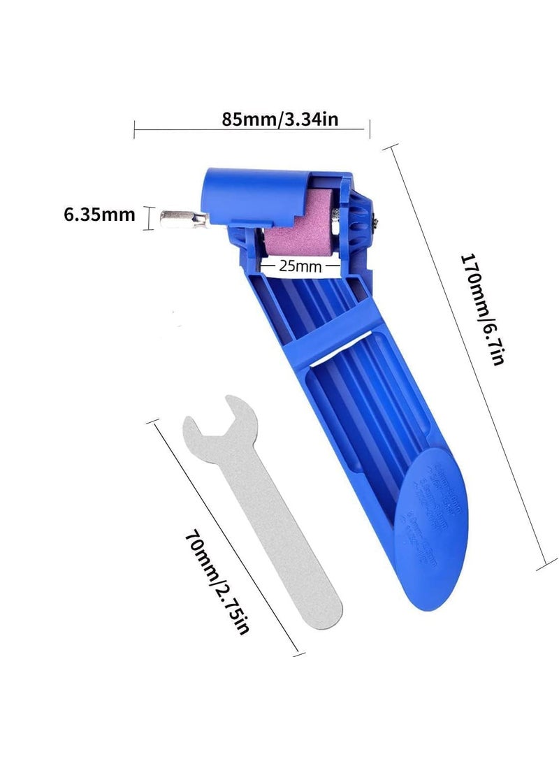 NIKTION Portable Drill Bits Sharpner Grinding Tool And Polishing Sharpening Tool Used for IronBased Drill Bits Size 20125mm  - Image 2