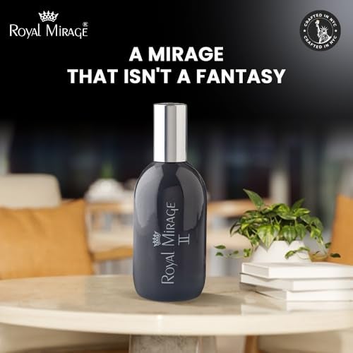 Royal Mirage II Eau De Cologne for Men | Long-Lasting Perfume Mist | Premium Luxury EDC | Fresh, Floral & Woody Notes | Alcohol-Free | Versatile Everyday Use | Gift for Men | 120ml - Image 3
