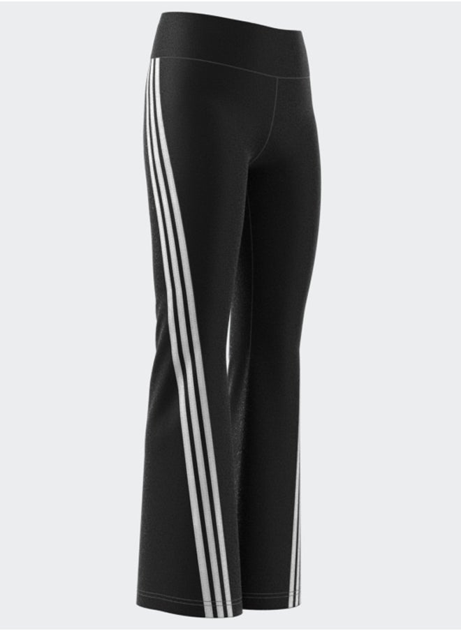 Adidas - Future Icons 3-Stripes Cotton Flared Leggings - Image 1