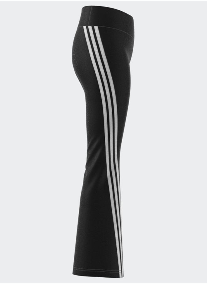 Adidas - Future Icons 3-Stripes Cotton Flared Leggings - Image 1