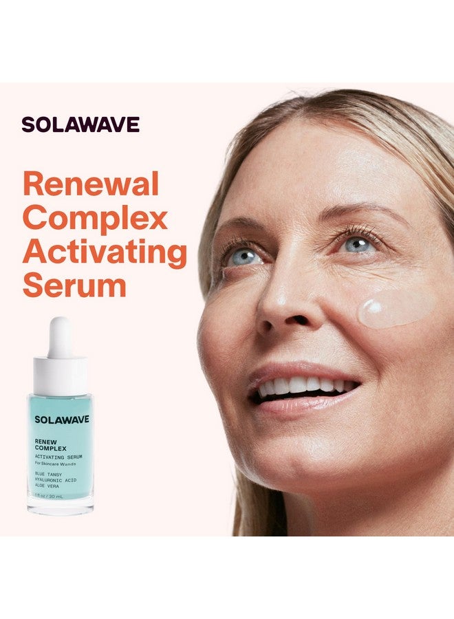 SOLAWAVE سيروم مجمع سولويف للوجه والعنق | يعزز تأثيرات عصا سولويف للوجه | علاج الضوء الأحمر للوجه وجهاز الميكروكهرباء للوجه لمكافحة الشيخوخة وشد البشرة | عبوة من 1 - Image 3
