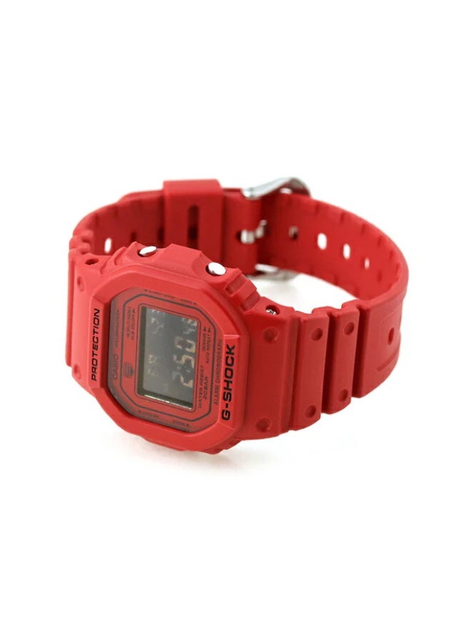 Casio G-SHOCK Iconic Red Casual Digital Men Watch DW-5600RRB-4DR - Image 2