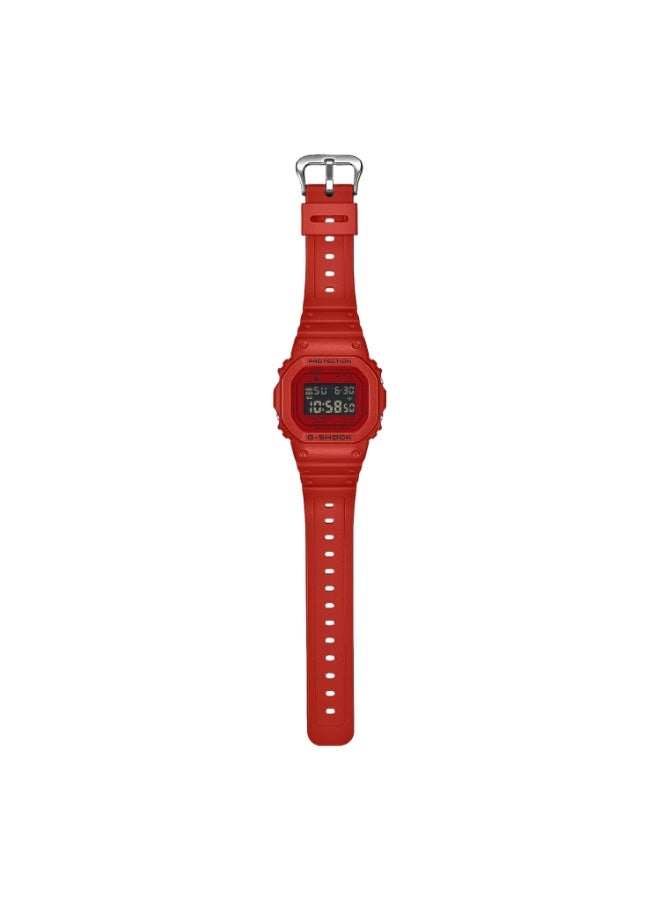 Casio G-SHOCK Iconic Red Casual Digital Men Watch DW-5600RRB-4DR - Image 4