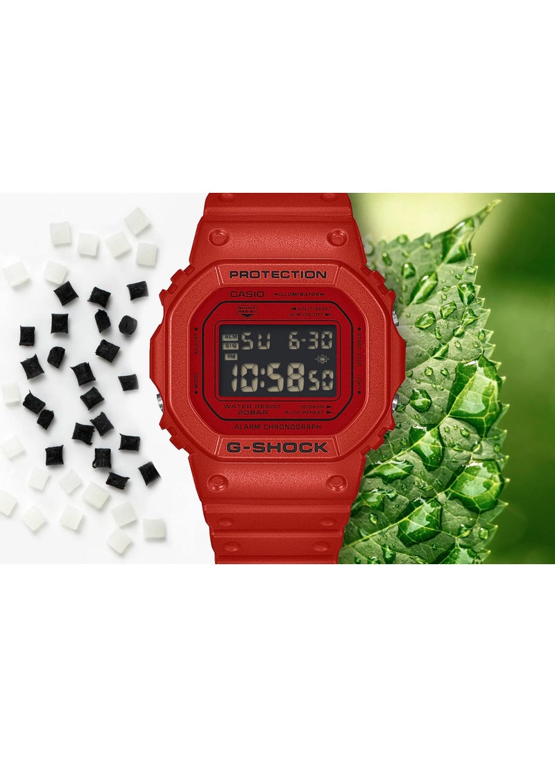 Casio G-SHOCK Iconic Red Casual Digital Men Watch DW-5600RRB-4DR - Image 5