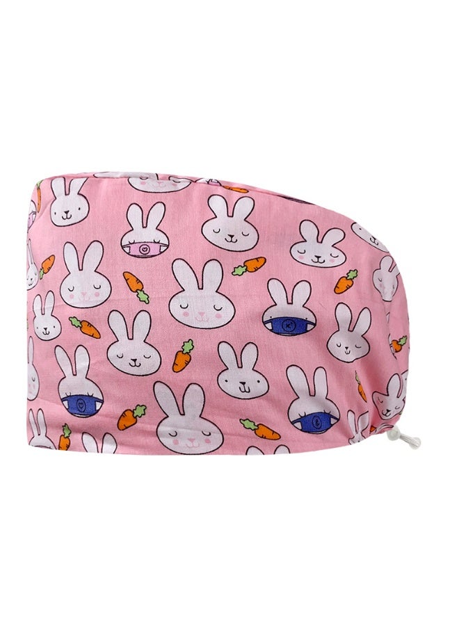 NIBEMINENT Soft Cotton Unisex Scrubs Cap Mens Scrubs Nursing Medical Surgical Caps Medical Uniforms Multicolour Printing Hospital Nurse Hat