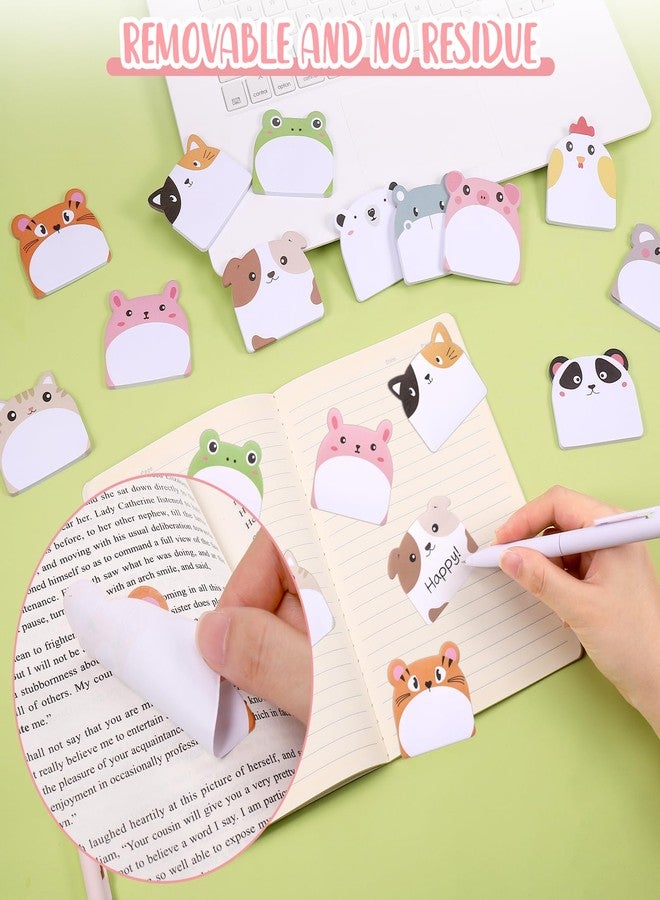 JIANTA 24 Pcs Cute Sticky Notes, 12 Animal Designs, 720 Sheets Sticky Notes for Party Bags, Party Favors - Image 5