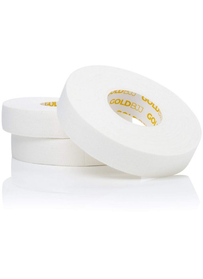 Gold BJJ - Jiu Jitsu Tape Strong Athletic Finger Tape 1 2" X 30' Protect Fingers And Toes In Mma Judo Wrestling Martial Arts Rock Climbing (3 Rolls) - Image 1
