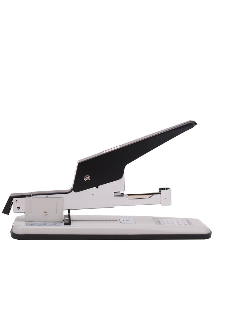 Deli E0390 Heavy Duty Stapler, Durable High-Capacity Desktop Stapler, Ideal for Binding Large Document Stacks in Office Use, Random Color (Black/White) - Image 5