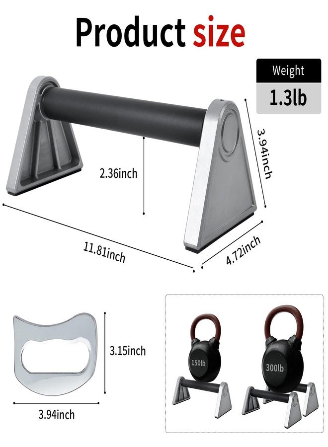 YCHLCHL Aluminum Alloy Push Up Bars For Strength Training And Calisthenics,Non-slip Parallettes Pushup Handles,Durable And Lightweight Calisthenics Equipment. - Image 4