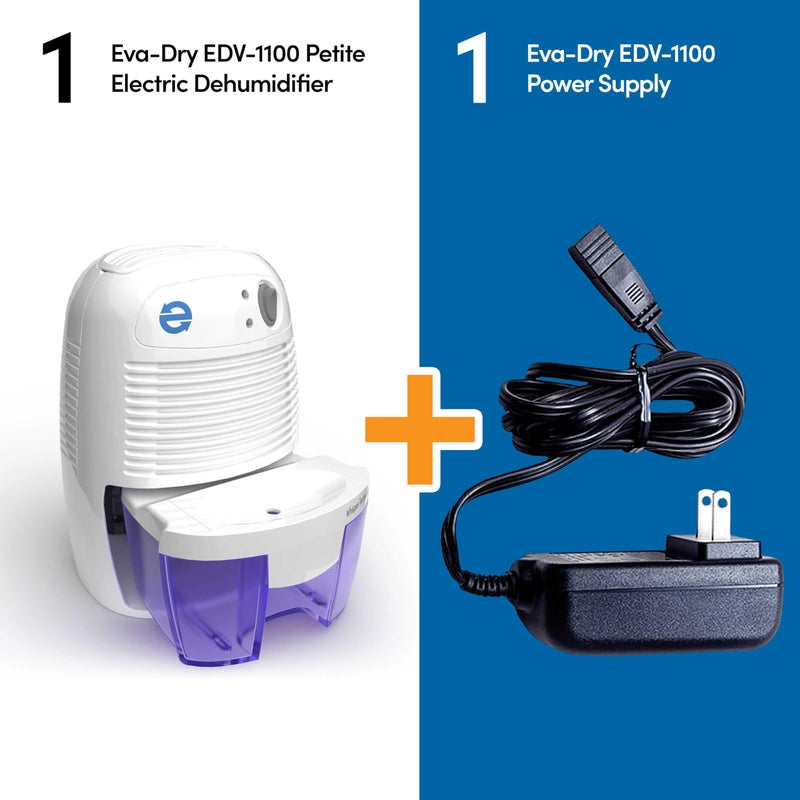 Eva-Dry EDV-1100 Whisper-quiet 16 OZ Dehumidifier with Auto Shut Off and Restart for small spaces in your Home, RV, Automobile, and Storage up to 122 sq. ft - Image 4