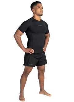 Sanabul  MODEL ZERO RASH GUARD BLACKCHARCOAL MEDIUM  - Image 2