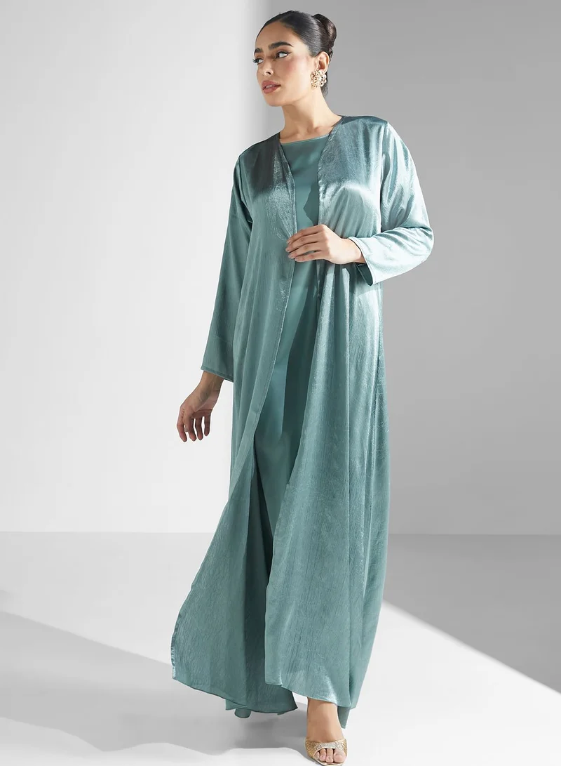 Khizana Abaya With Inner Dress & Sheila