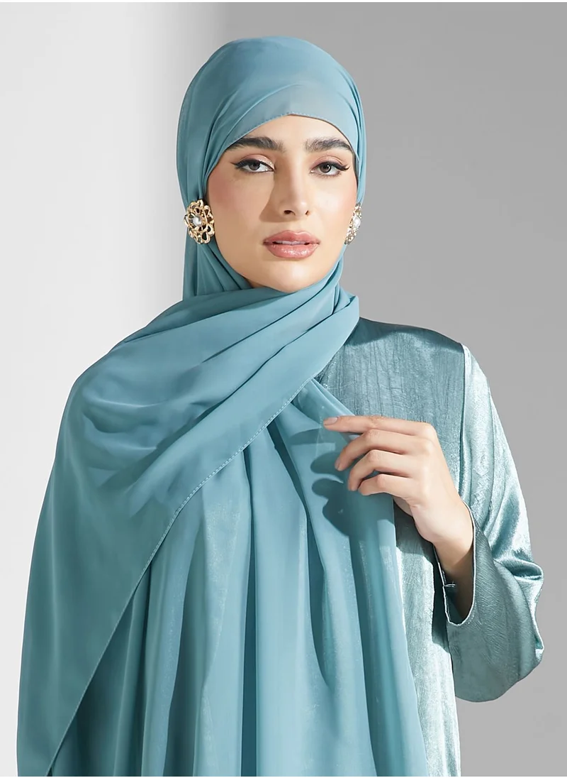 خزانة Abaya With Inner Dress & Sheila