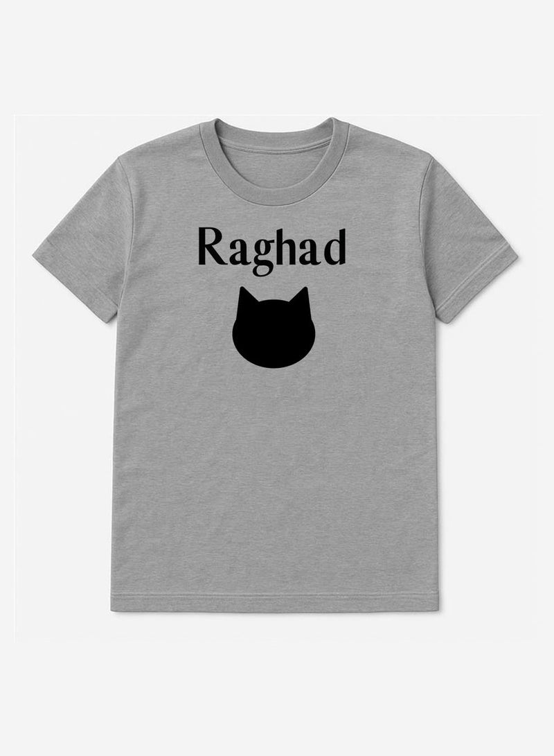 لوحة تيشيرت قطن قابل للتخصيص باسمك مع تصميم أيقونة قطة - Image 4