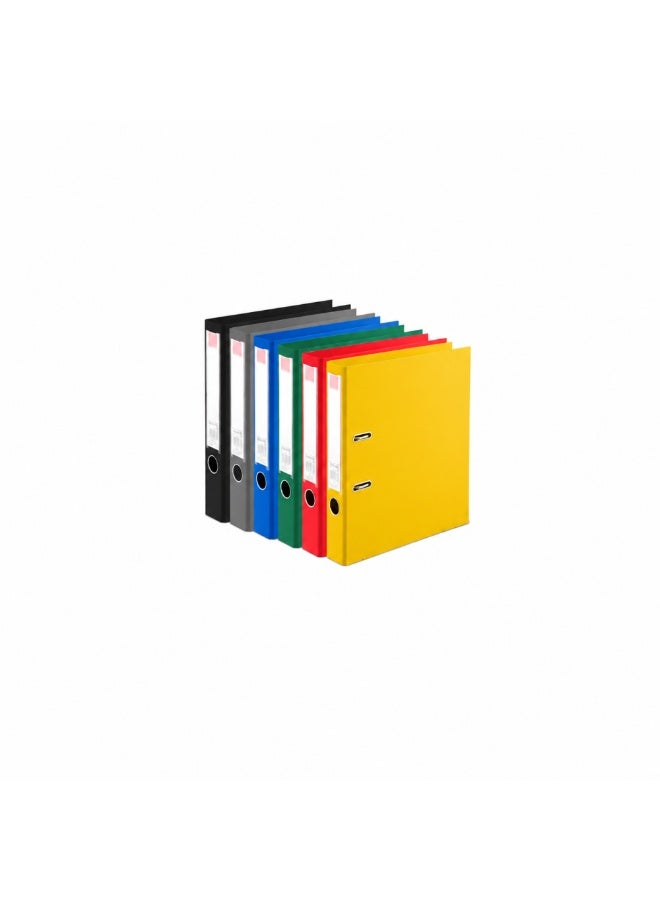 BIFA Plastic Lever Arch File, Assorted Colors, 1 Piece
