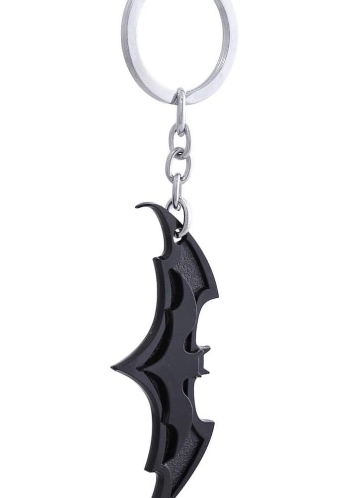 Zinc Alloy Metal DC Comics Batman Keychain - Black - Image 2