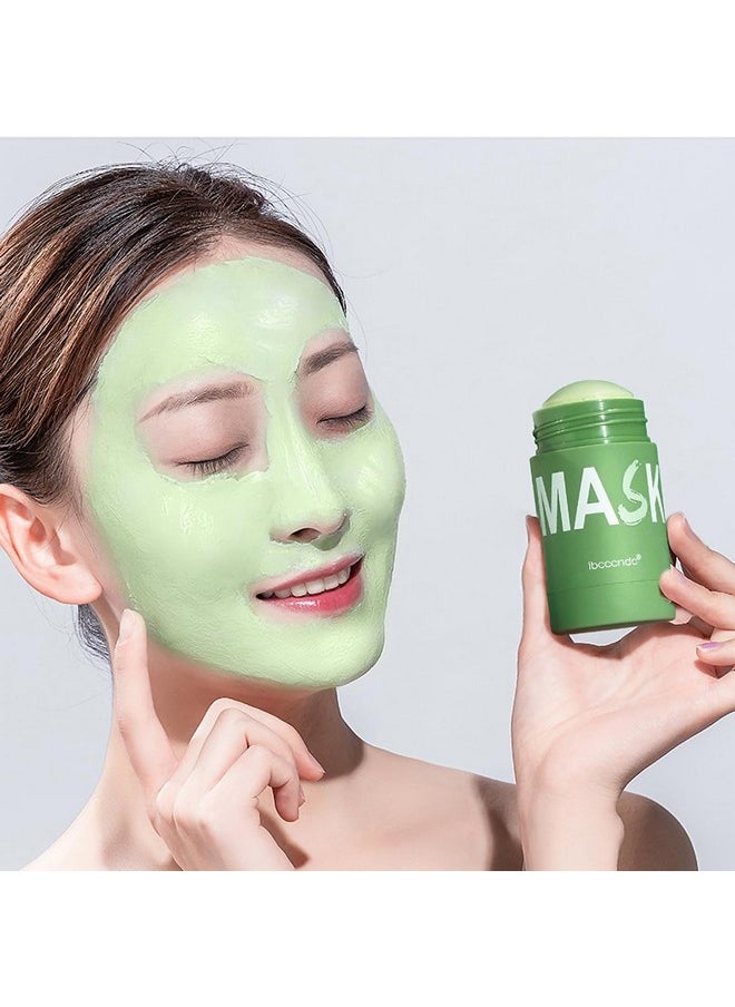 wenfeng 2PCS Deep Cleanse Mask Stick for Face,Blackhead Remover with Green Tea Extract,Poreless Deep Cleanse Mask Stick for Purifying,Moisturizing,Oil Control Reduce for Women and Men  - Image 3