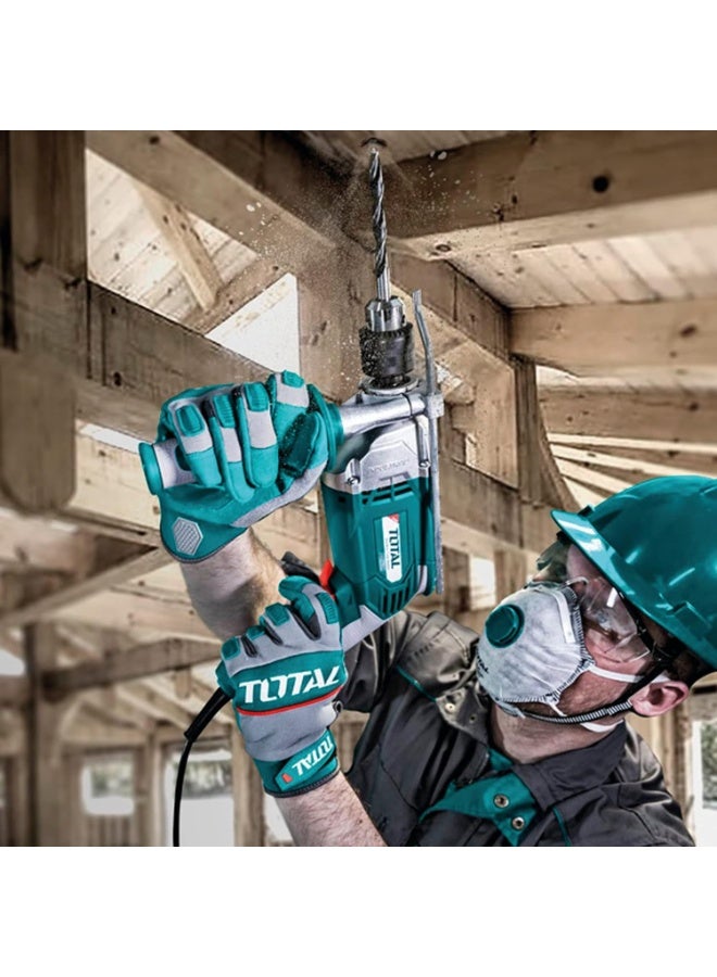 توتال مثقاب التأثير الكلي 1010 واط - سرعة متغيرة، وظيفة عكسية، مقياس عمق - Image 3