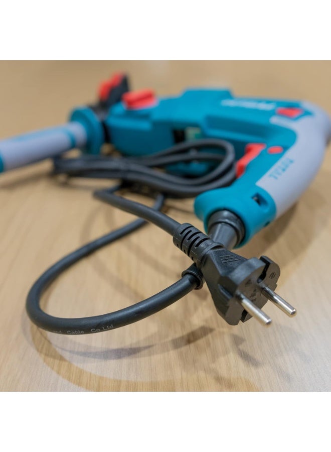 توتال مثقاب التأثير الكلي 1010 واط - سرعة متغيرة، وظيفة عكسية، مقياس عمق - Image 4